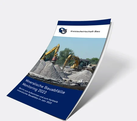 Fokus Mineralabfälle wie z.B. Bauschutt im Monitoring-Bericht der Kreislaufwirtschaft Bau